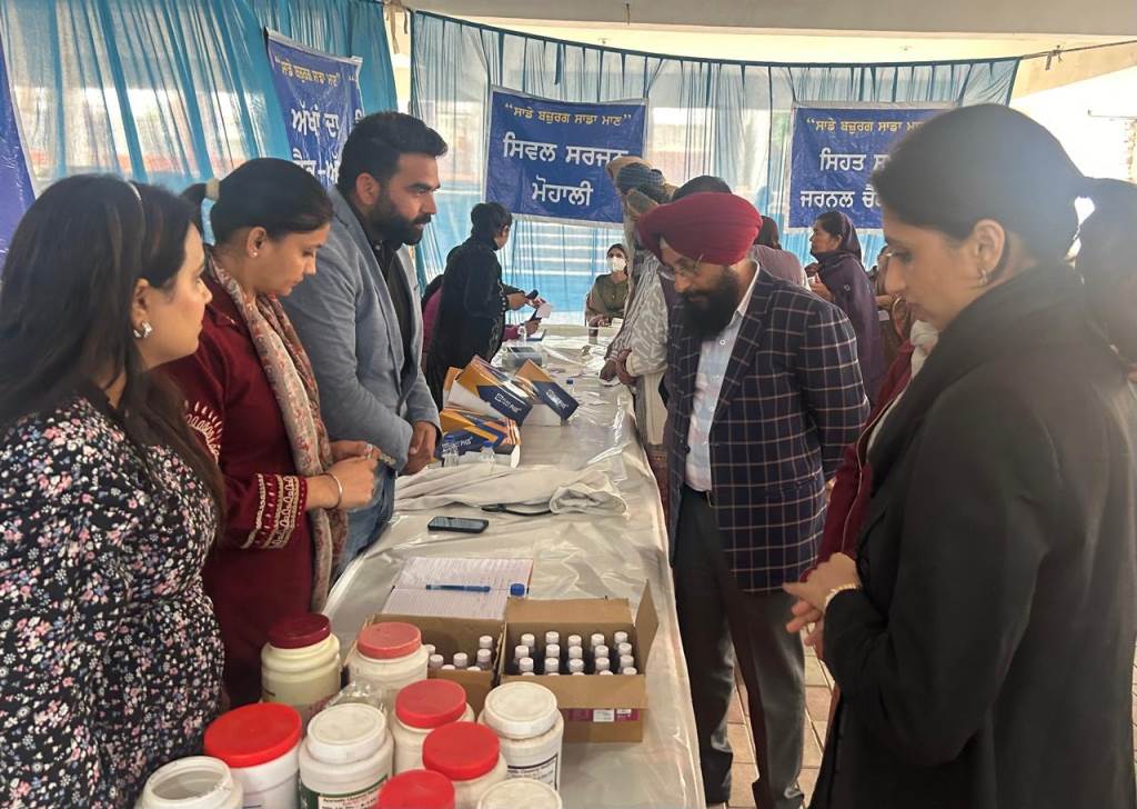 Second BlockLevel Special Health and Assistance Camp Organized for Seniors under Our Elders Our Pride Campaign at Village Swaada Block Kharar
